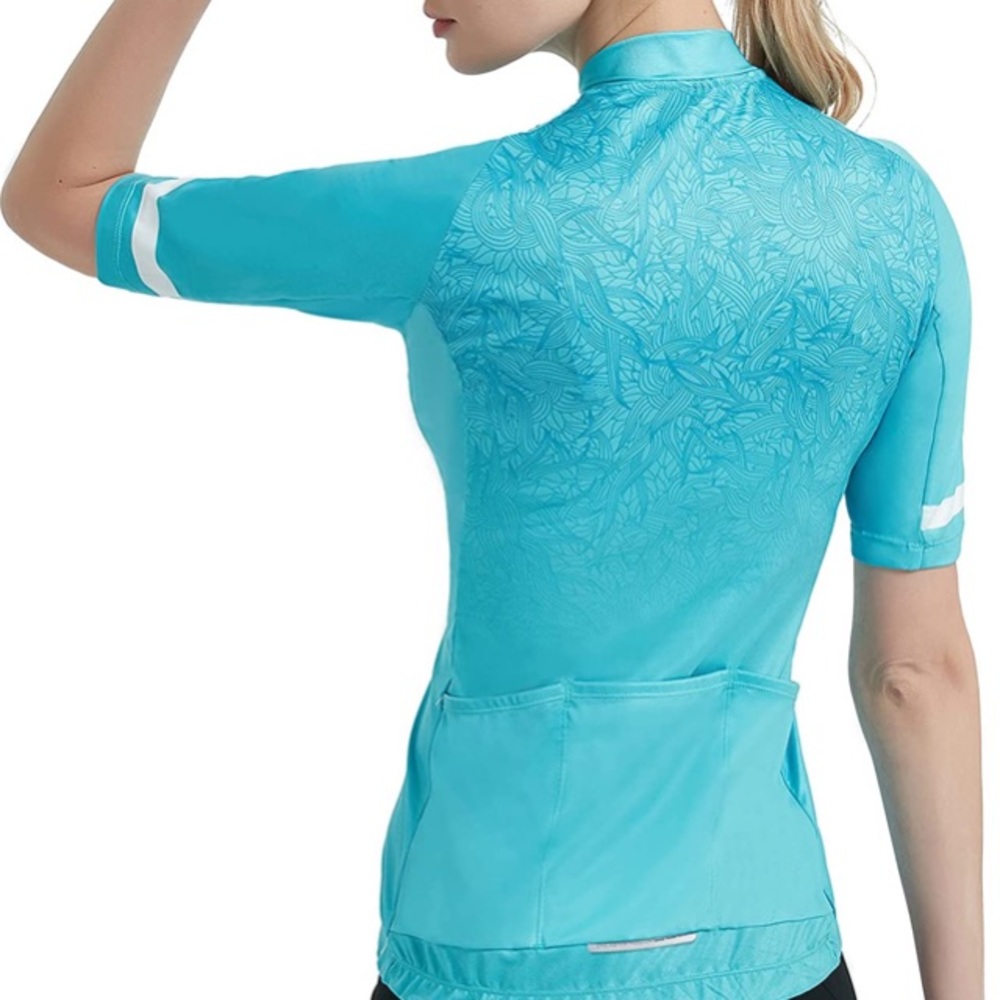 SANTIC Women’s Cycling jersey blue XS